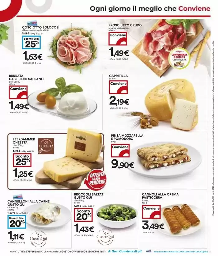 RISPARMIO da 22 aprile a 30 aprile di 2025 - Pagina del volantino 5