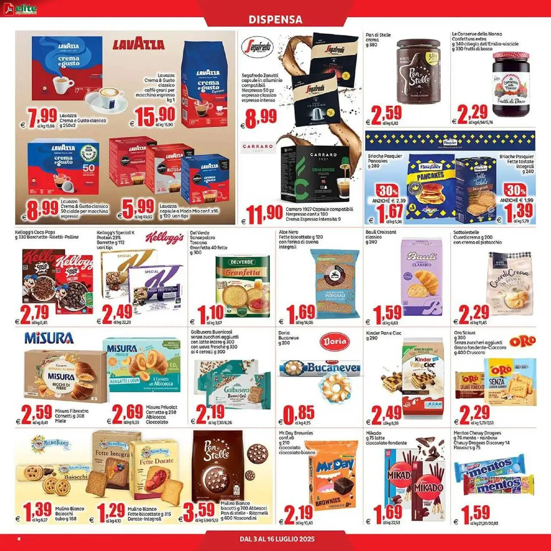 Volantino Elite da 3 luglio a 16 luglio di 2025 - Pagina del volantino 8