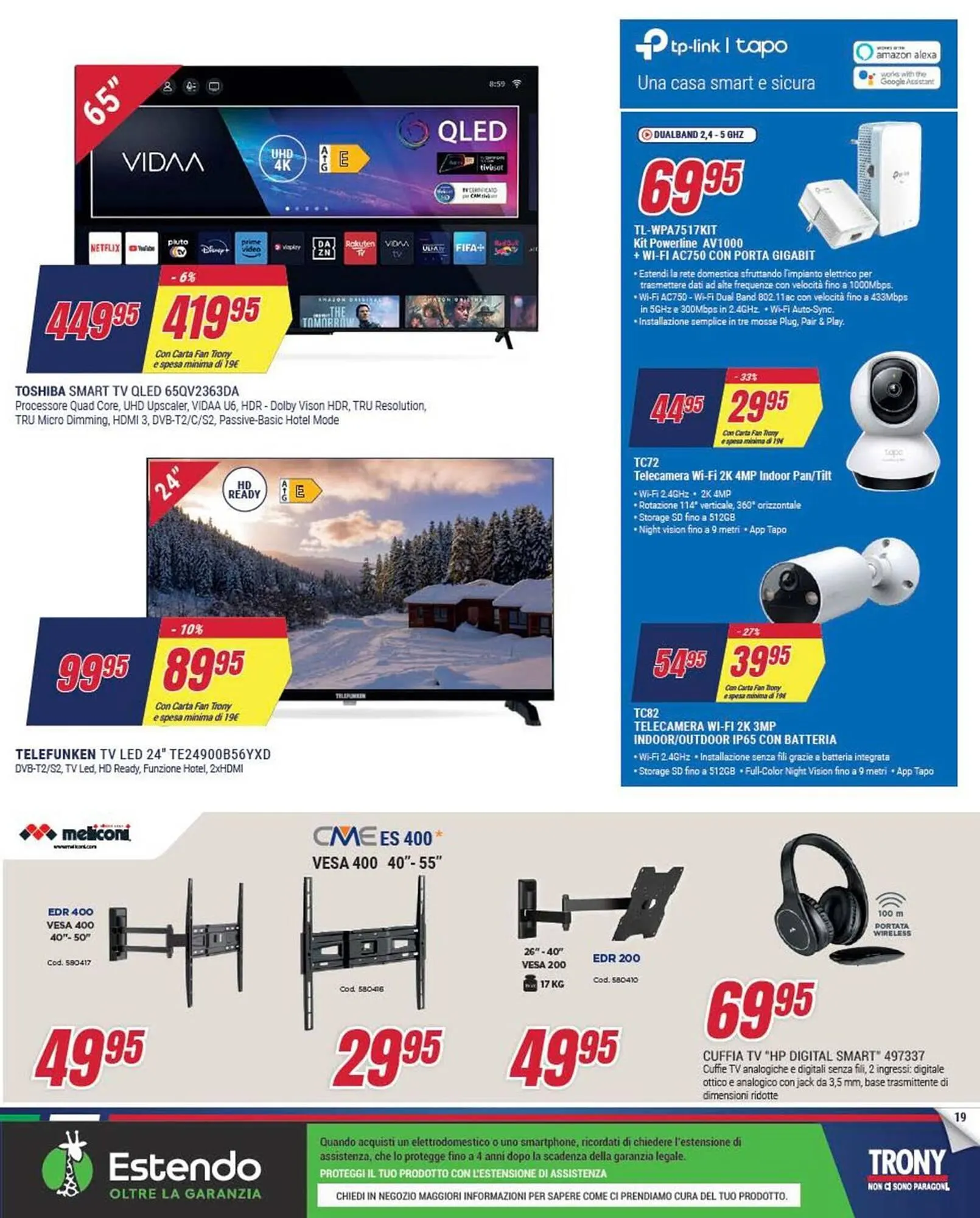 Volantino Trony da 27 dicembre a 14 gennaio di 2026 - Pagina del volantino 19