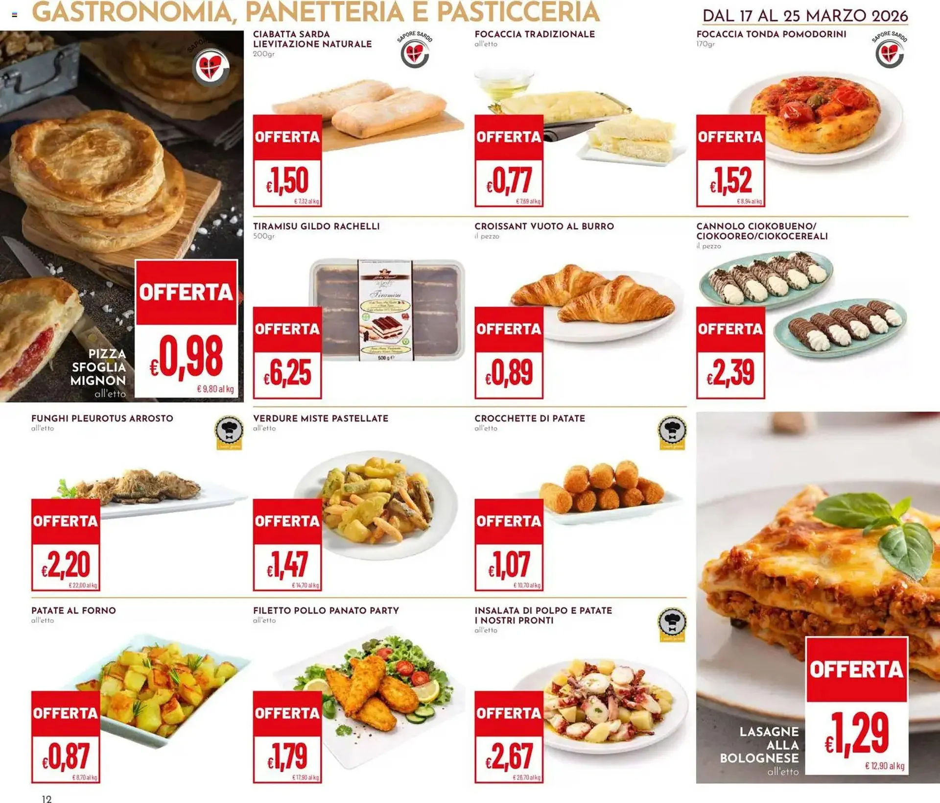 Volantino Pan da 17 marzo a 25 marzo di 2026 - Pagina del volantino 12