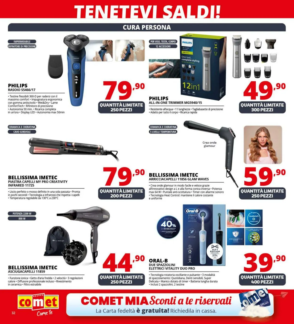 Comet Volantino attuale da 4 gennaio a 17 gennaio di 2024 - Pagina del volantino 32