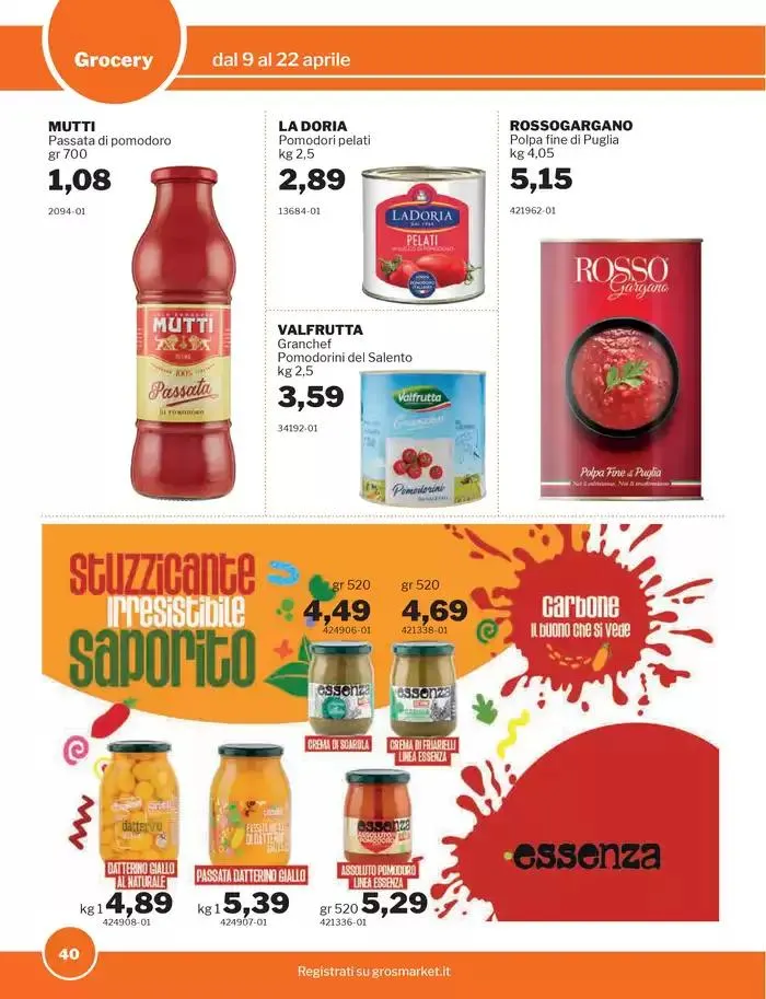 Promozioni da 9 aprile a 22 aprile di 2025 - Pagina del volantino 40