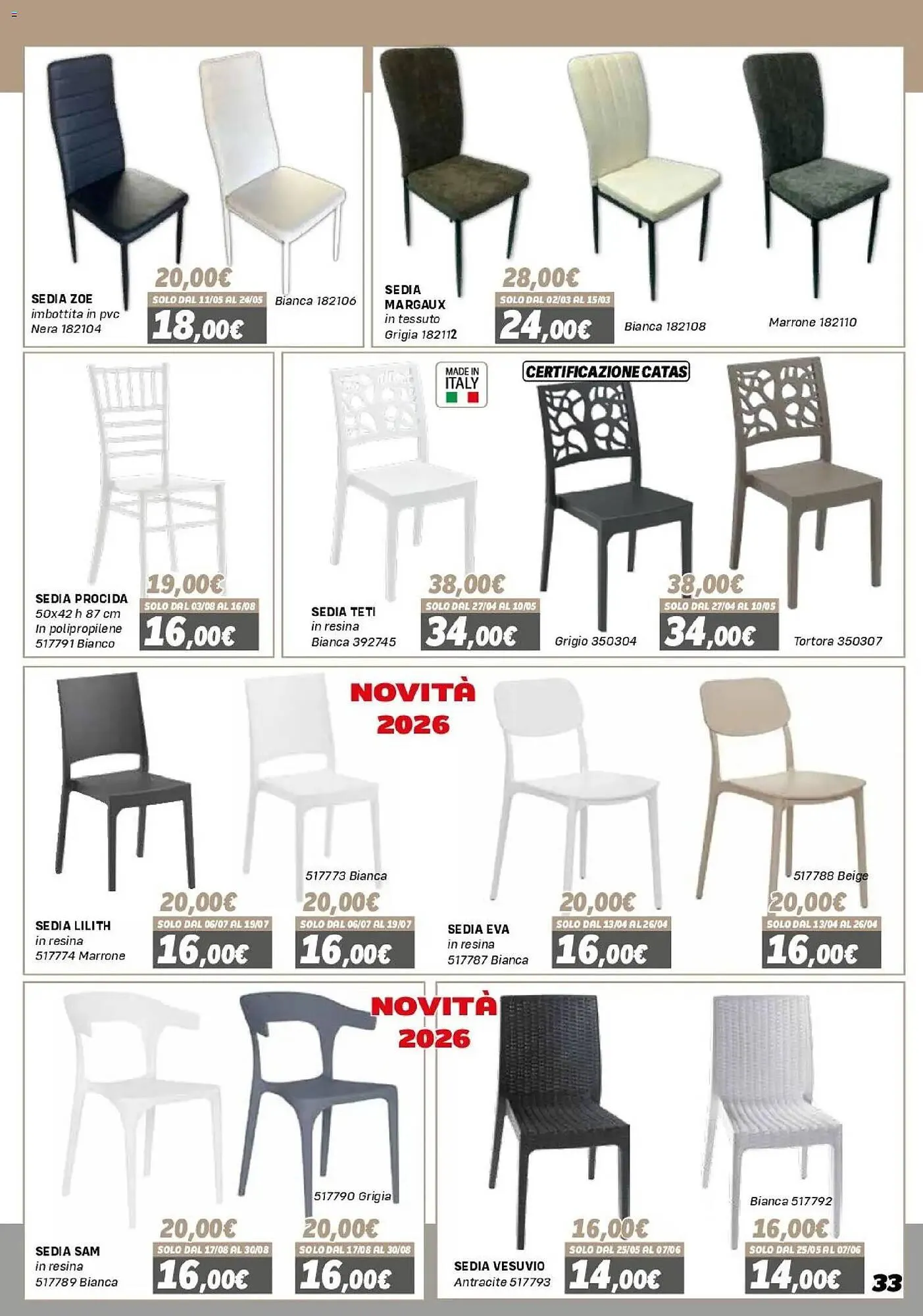 Volantino Orizzonte da 16 gennaio a 27 settembre di 2026 - Pagina del volantino 33