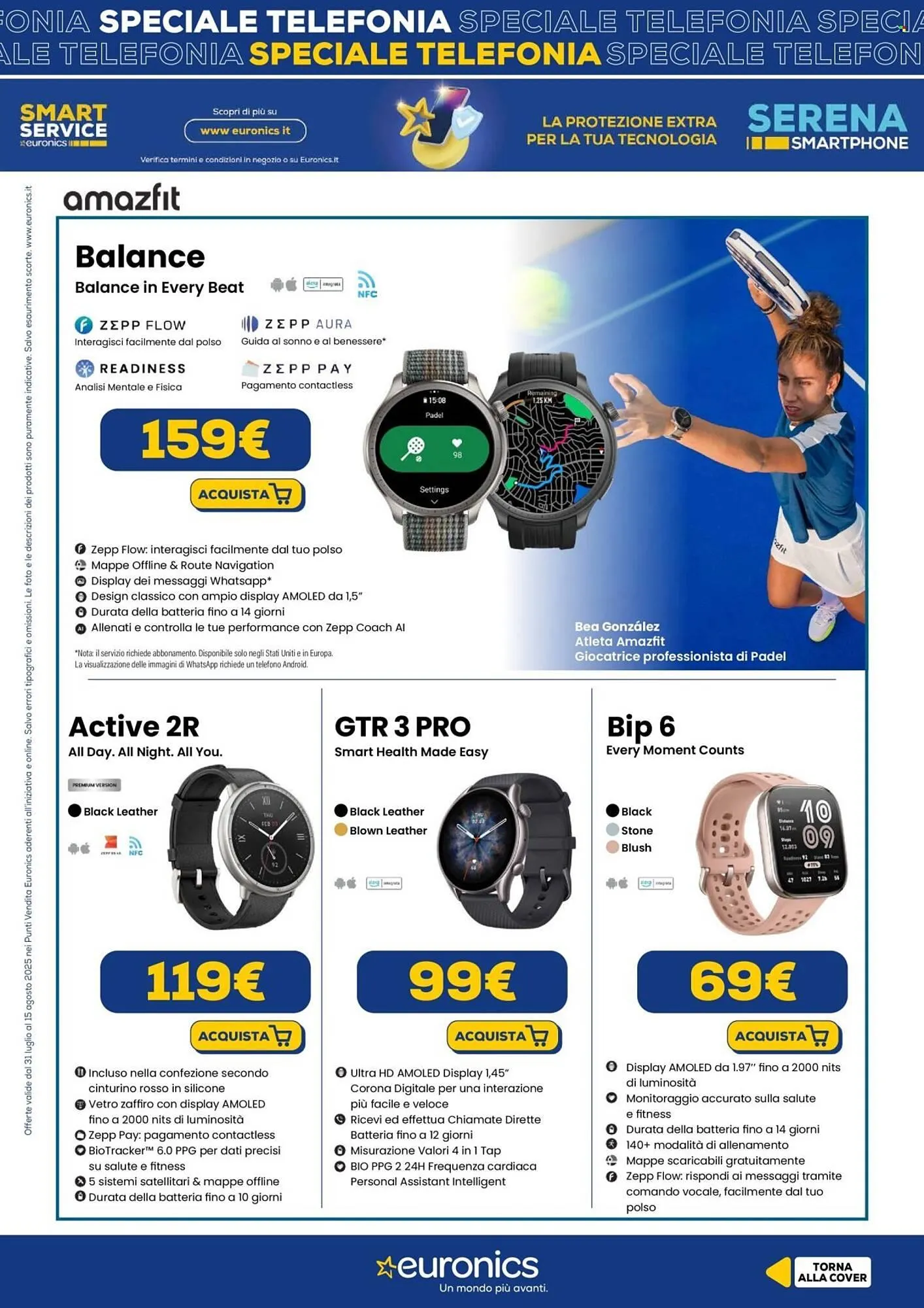 Volantino Euronics da 31 luglio a 15 agosto di 2025 - Pagina del volantino 11