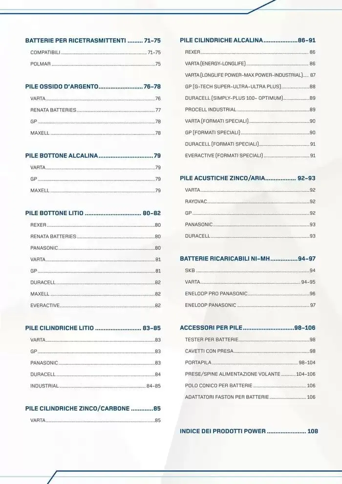 Catalogo Batteries and Power da 7 marzo a 31 dicembre di 2025 - Pagina del volantino 3