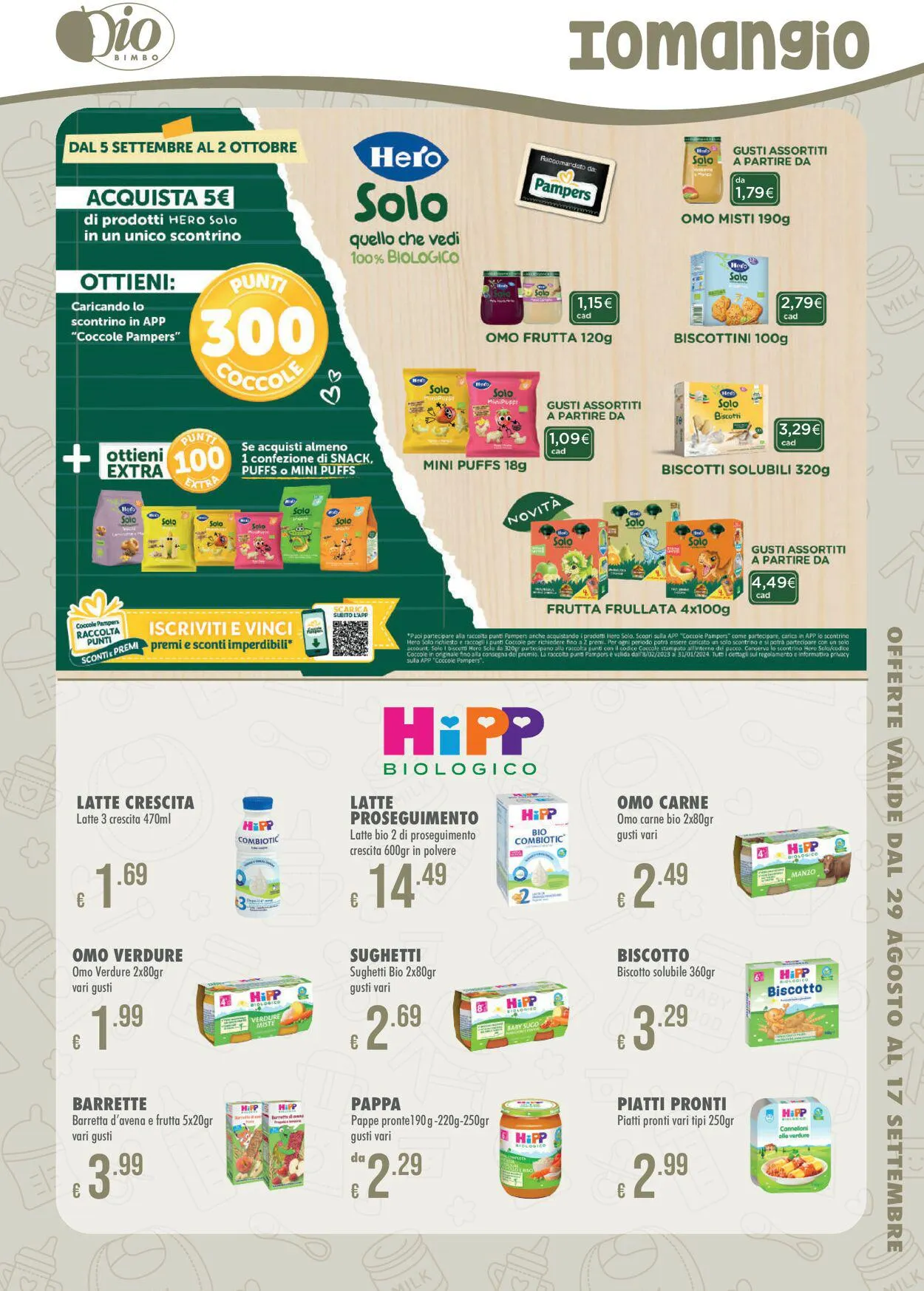 Io Bimbo Volantino attuale da 28 agosto a 4 settembre di 2023 - Pagina del volantino 13