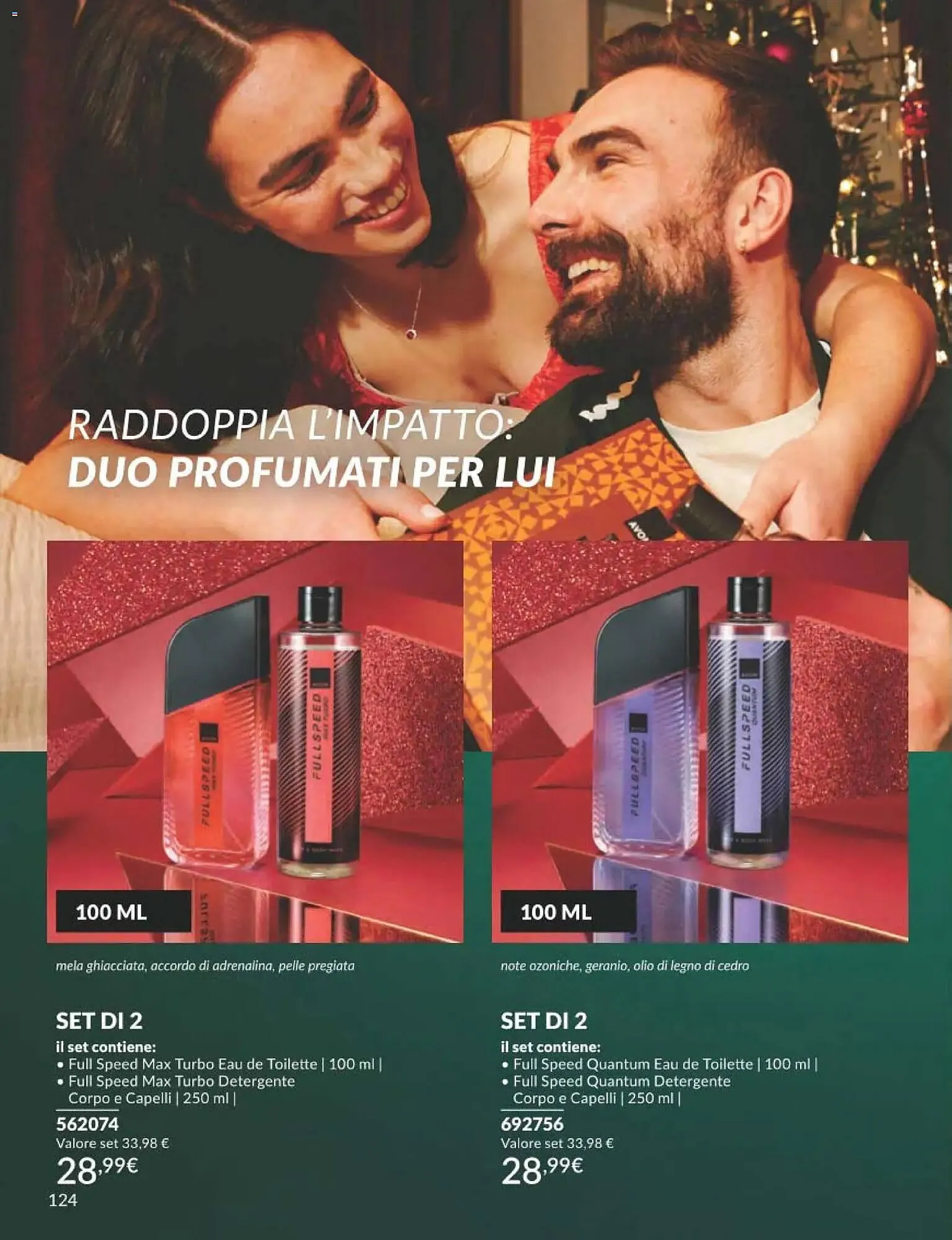 Catalogo Avon da 1 dicembre a 30 dicembre di 2025 - Pagina del volantino 124