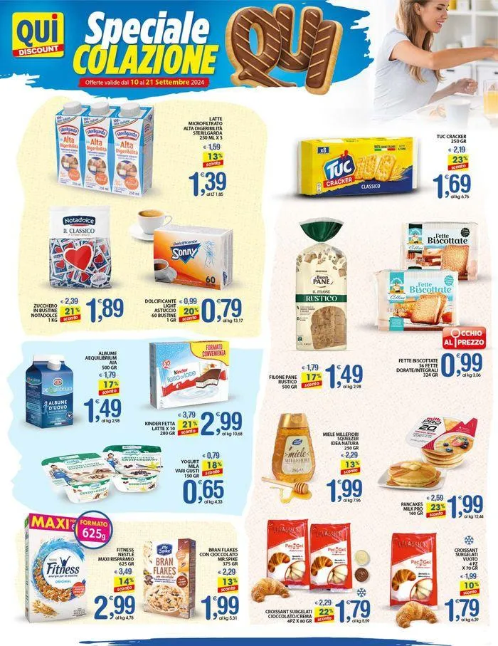 Buongiorno convenienza da 10 settembre a 21 settembre di 2024 - Pagina del volantino 4