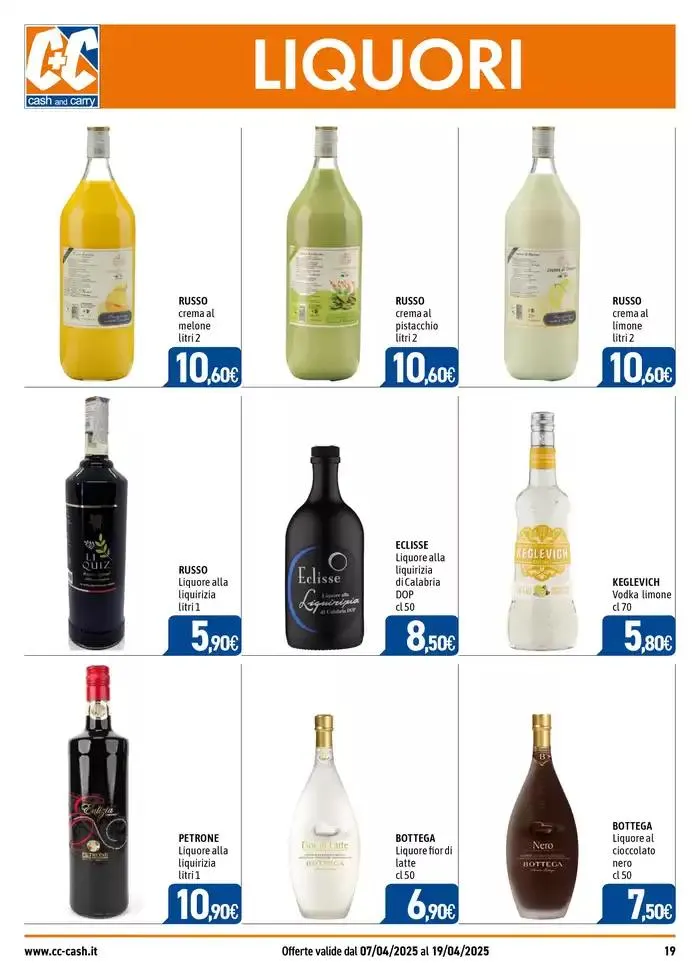 Promozioni da 8 aprile a 20 aprile di 2025 - Pagina del volantino 19