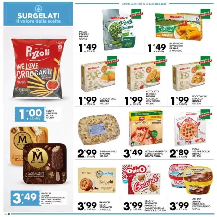 Nuova apertura da 13 marzo a 23 marzo di 2025 - Pagina del volantino 8