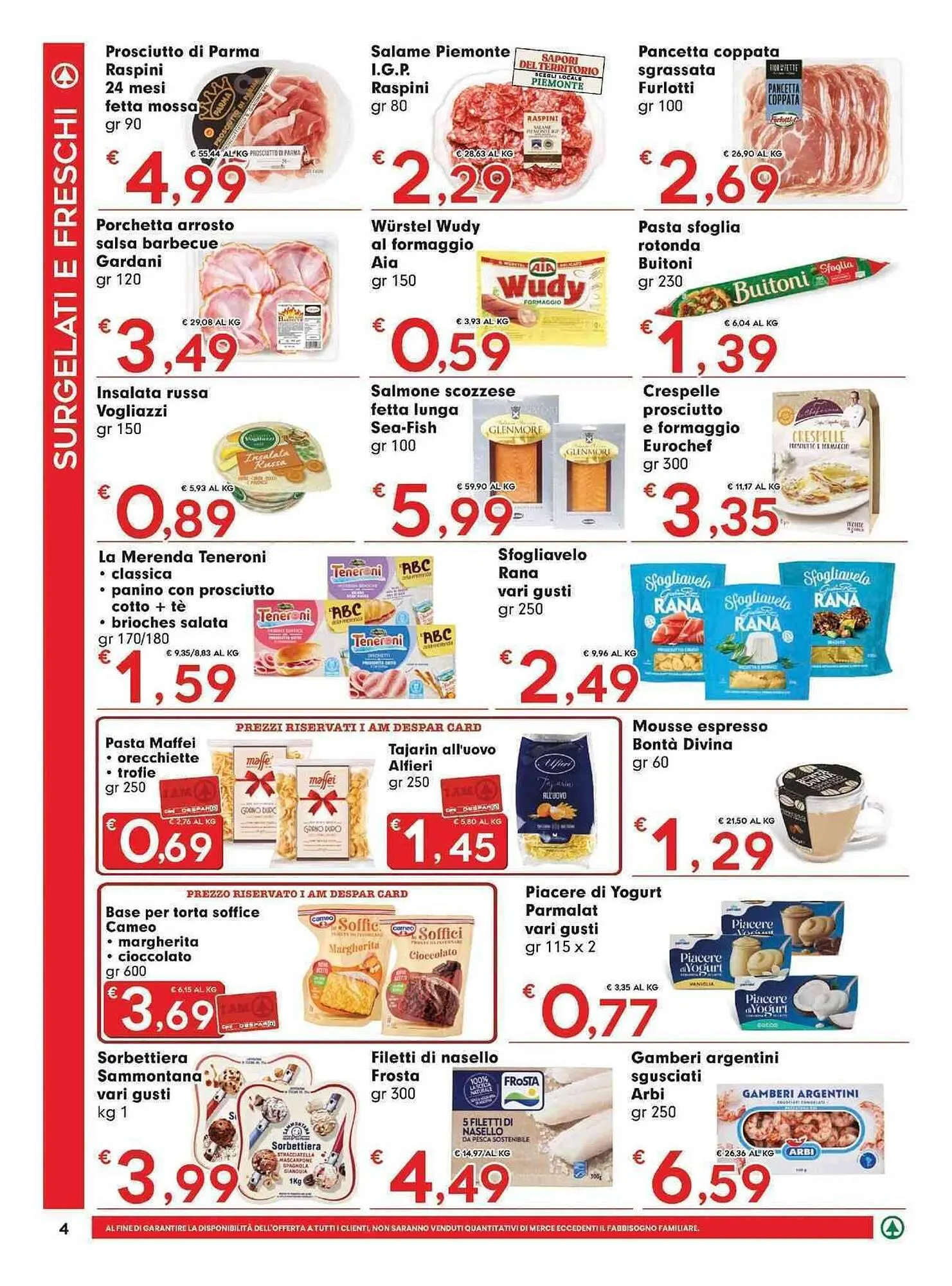 Volantino Despar da 12 marzo a 25 marzo di 2026 - Pagina del volantino 4