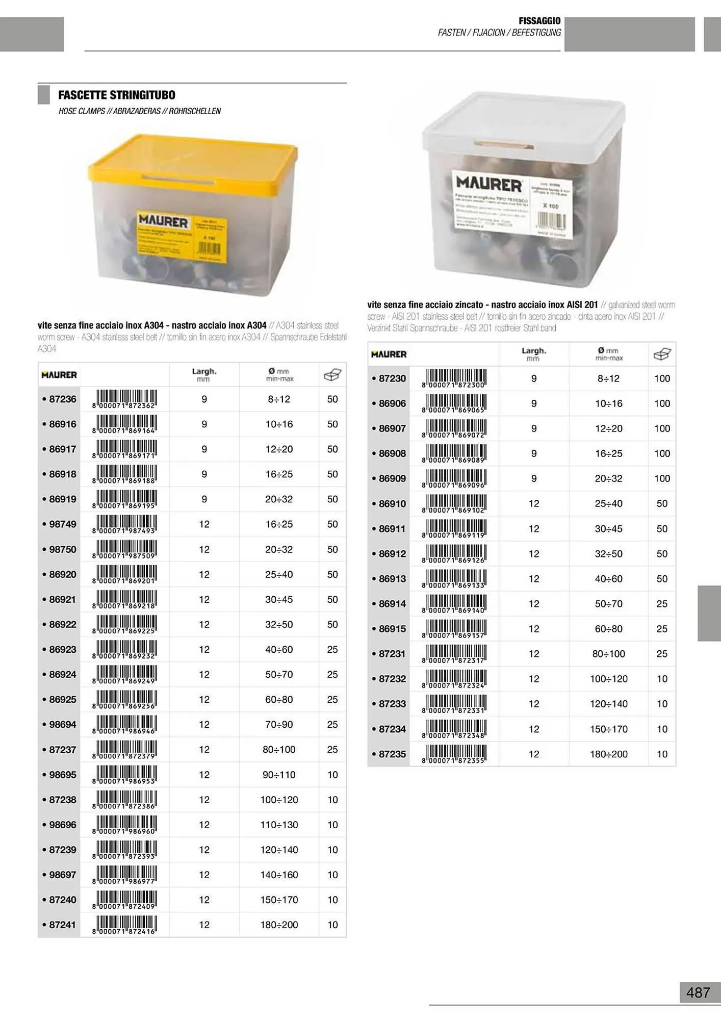 Volantino Maurer da 10 gennaio a 30 giugno di 2024 - Pagina del volantino 488