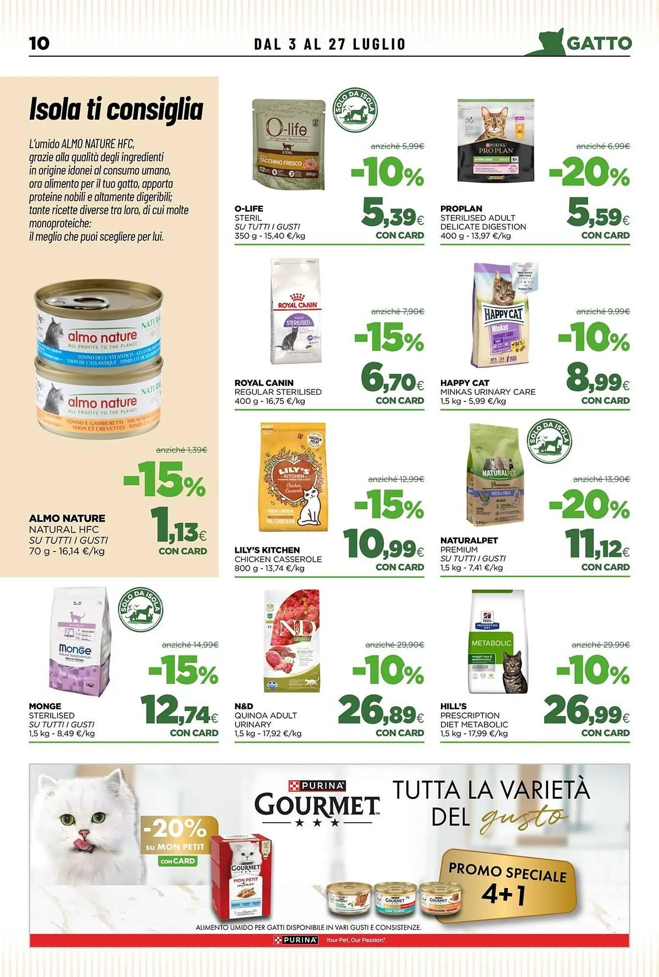 Volantino L´Isola dei Tesori da 3 luglio a 27 luglio di 2025 - Pagina del volantino 10