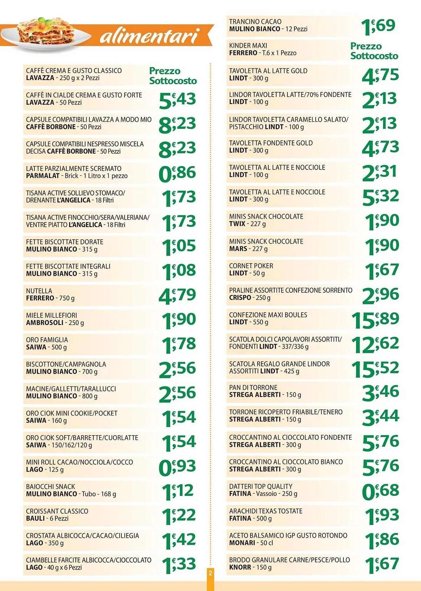 Volantino Gambardella Cash da 9 dicembre a 13 dicembre di 2025 - Pagina del volantino 2