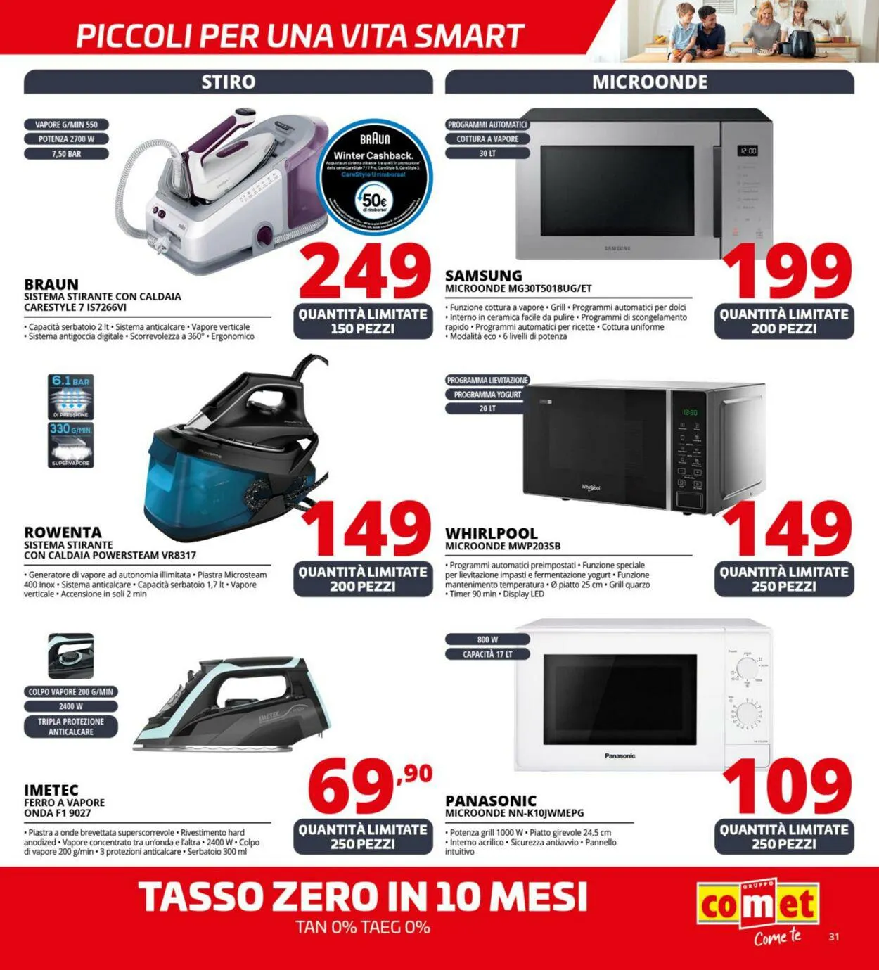 Comet Volantino attuale da 4 gennaio a 17 gennaio di 2024 - Pagina del volantino 31