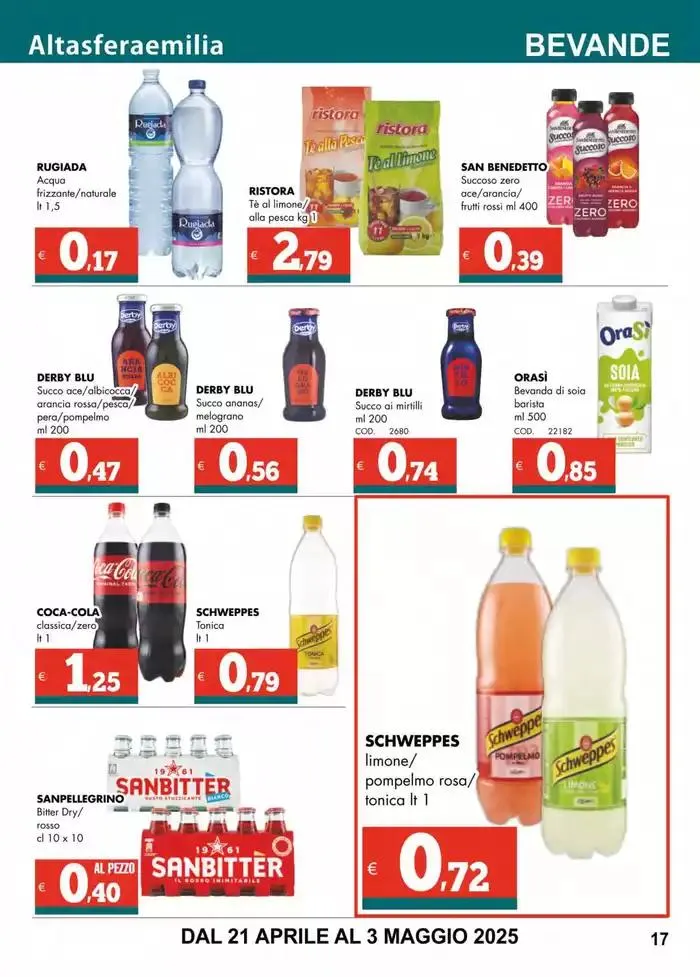 Speciale fast food da 22 aprile a 3 maggio di 2025 - Pagina del volantino 17