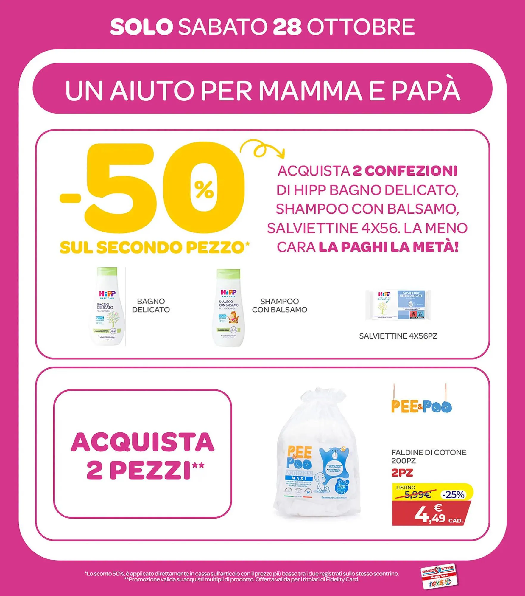 Volantino Bimbo Store - 1