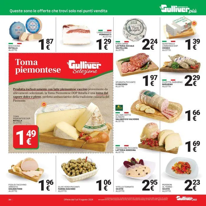 Promo show da 9 agosto a 19 agosto di 2024 - Pagina del volantino 24