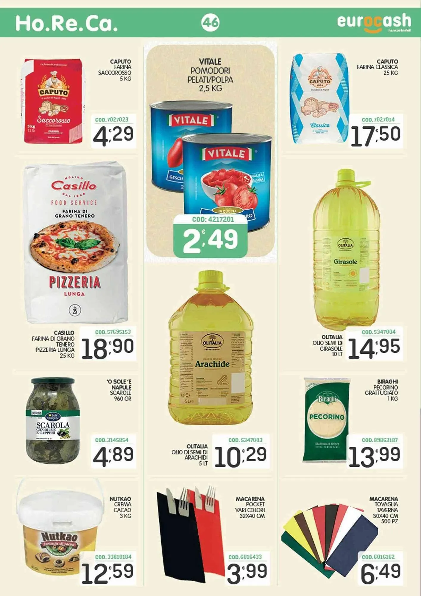 Volantino Eurocash da 16 marzo a 5 aprile di 2026 - Pagina del volantino 46