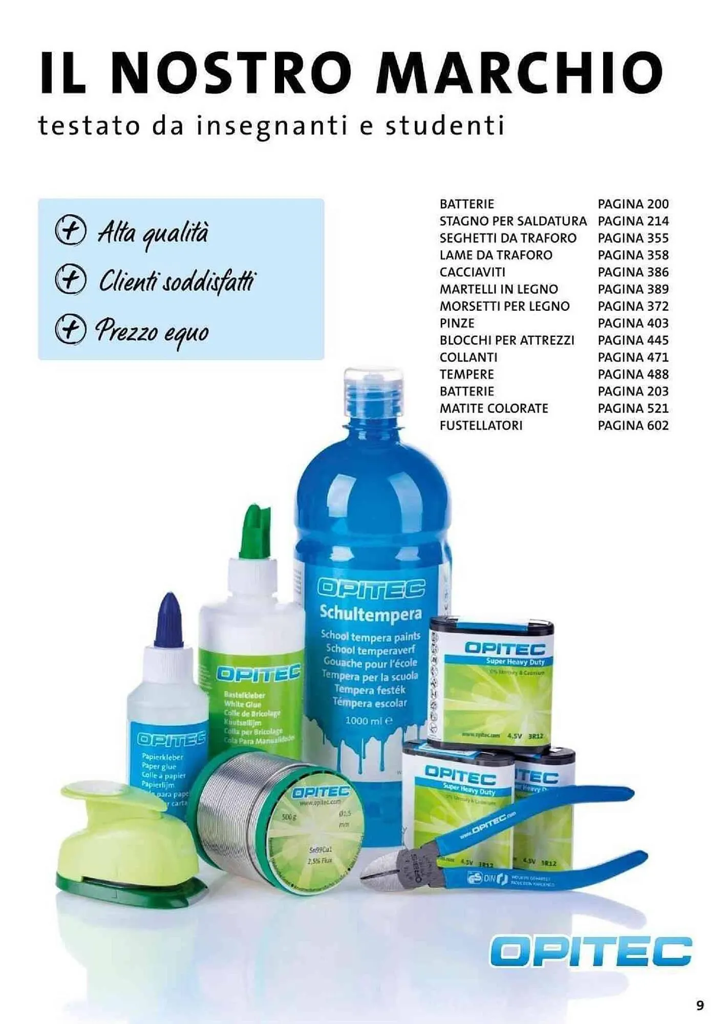 Volantino Opitec da 6 gennaio a 31 agosto di 2024 - Pagina del volantino 9