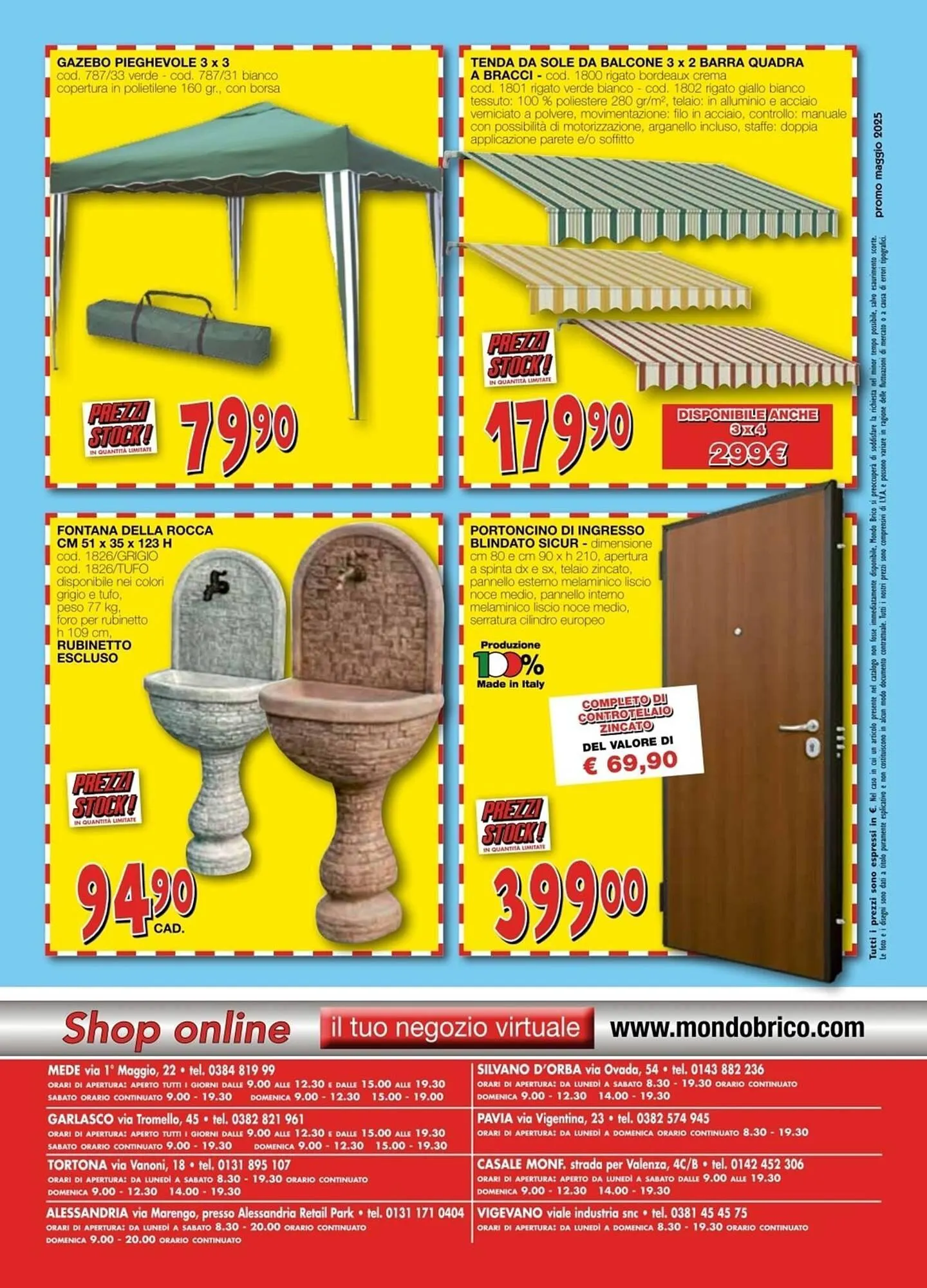 Volantino Mondo Brico da 20 maggio a 22 giugno di 2025 - Pagina del volantino 16