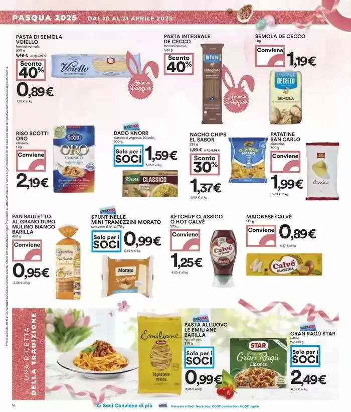 40 prodotti al 40% di sconto da 10 aprile a 21 aprile di 2025 - Pagina del volantino 16