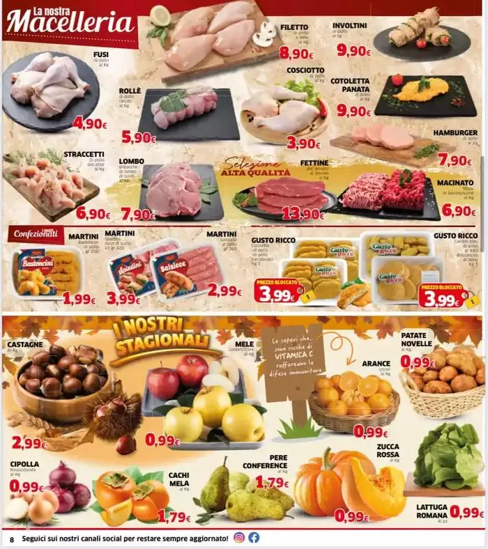 Sottocosto da 29 ottobre a 6 novembre di 2024 - Pagina del volantino 8