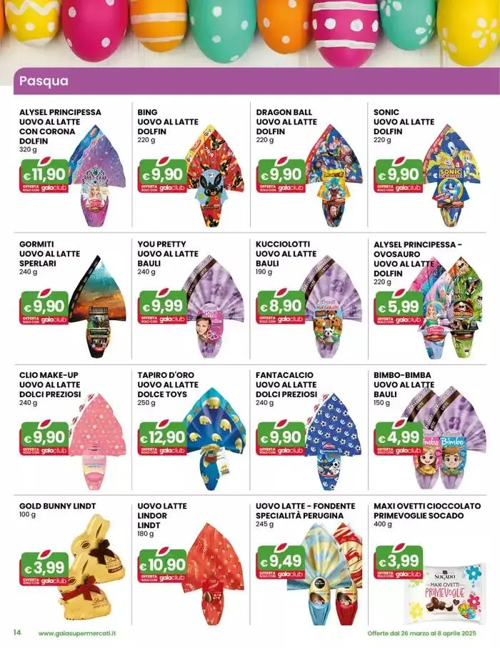 Grande risparmio da 26 marzo a 8 aprile di 2025 - Pagina del volantino 14