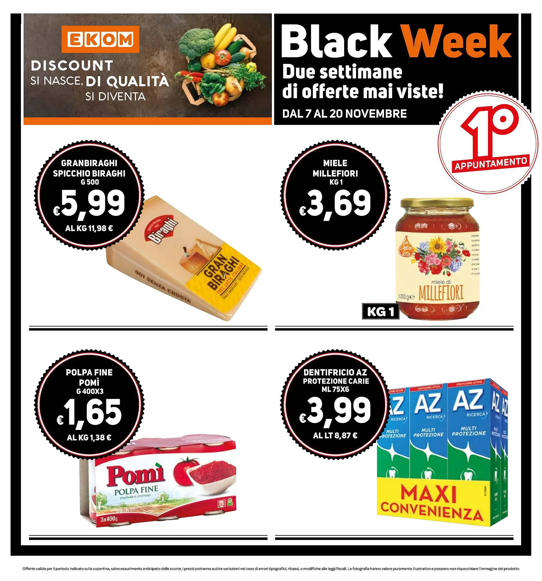 Volantino Ekom da 7 novembre a 20 novembre di 2023 - Pagina del volantino 12