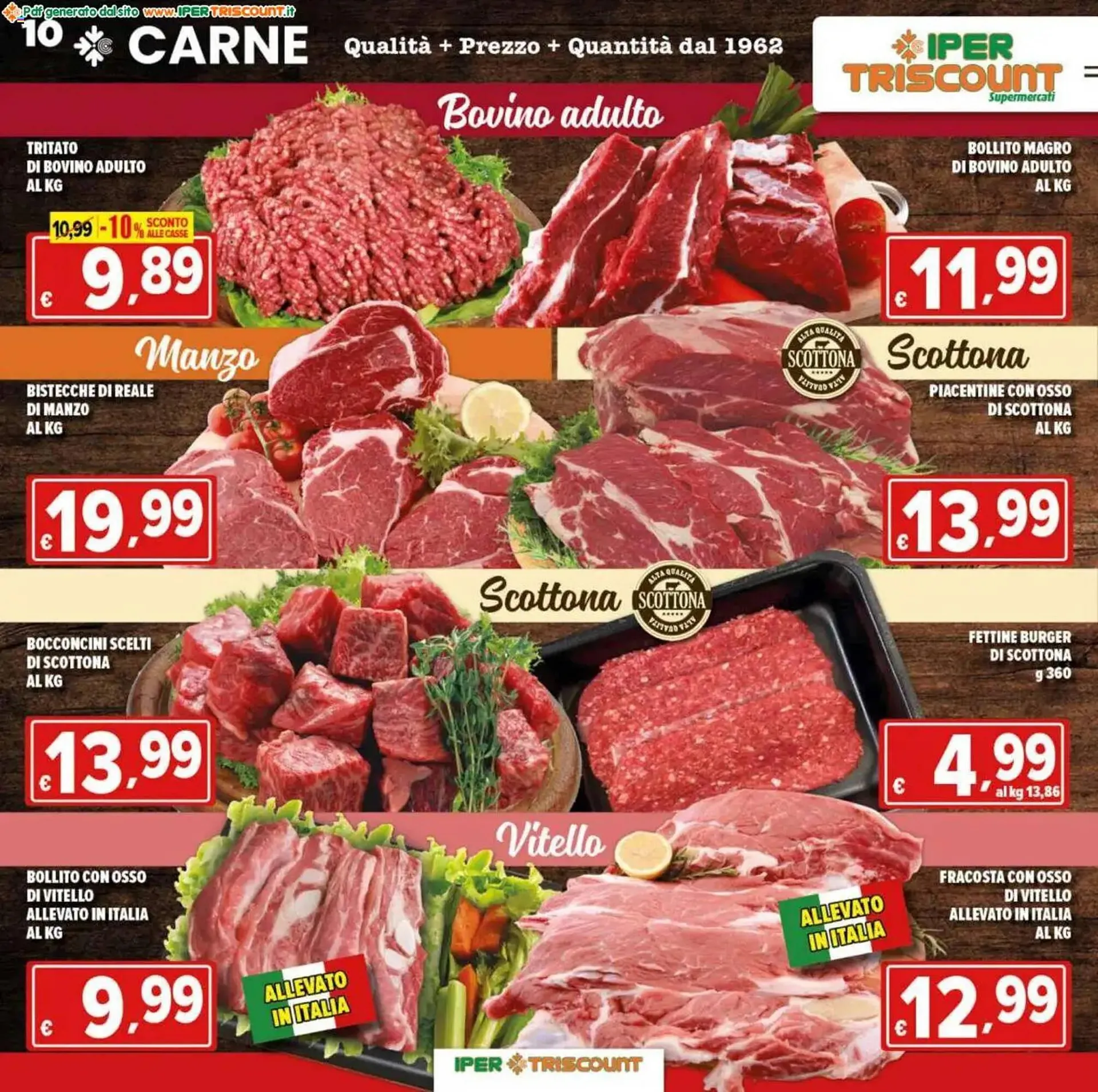 Volantino Iper Triscount da 17 ottobre a 28 ottobre di 2025 - Pagina del volantino 10