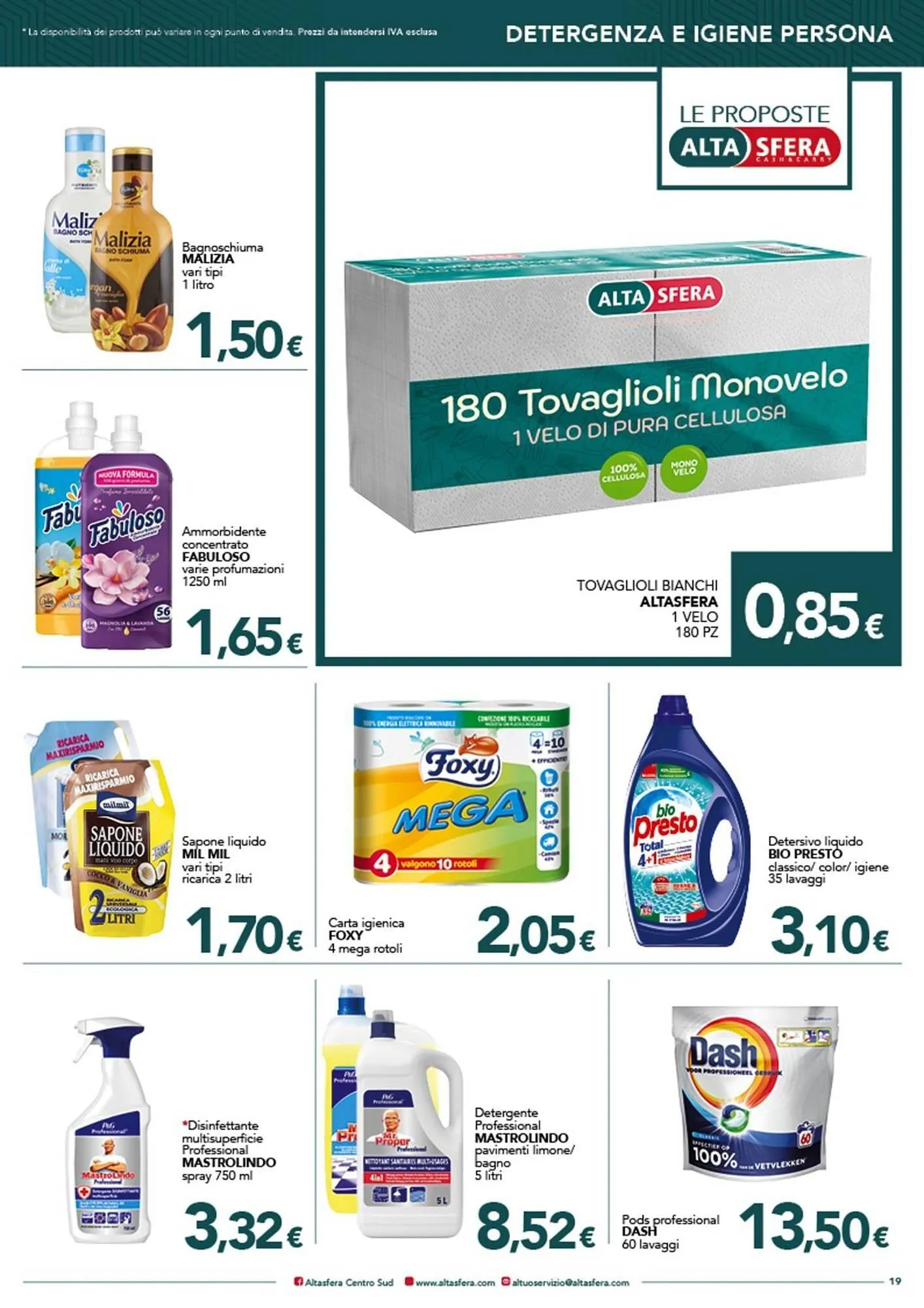 Volantino Altasfera da 5 novembre a 18 novembre di 2025 - Pagina del volantino 19