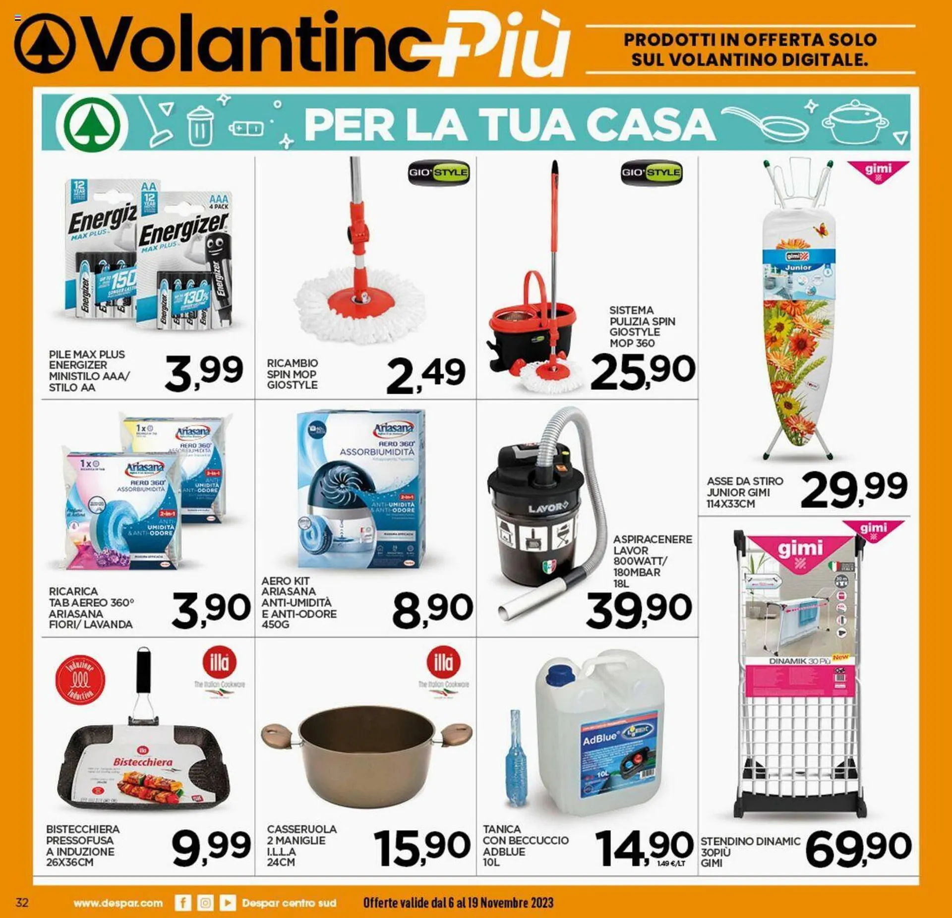 Volantino Interspar da 6 novembre a 19 novembre di 2023 - Pagina del volantino 32