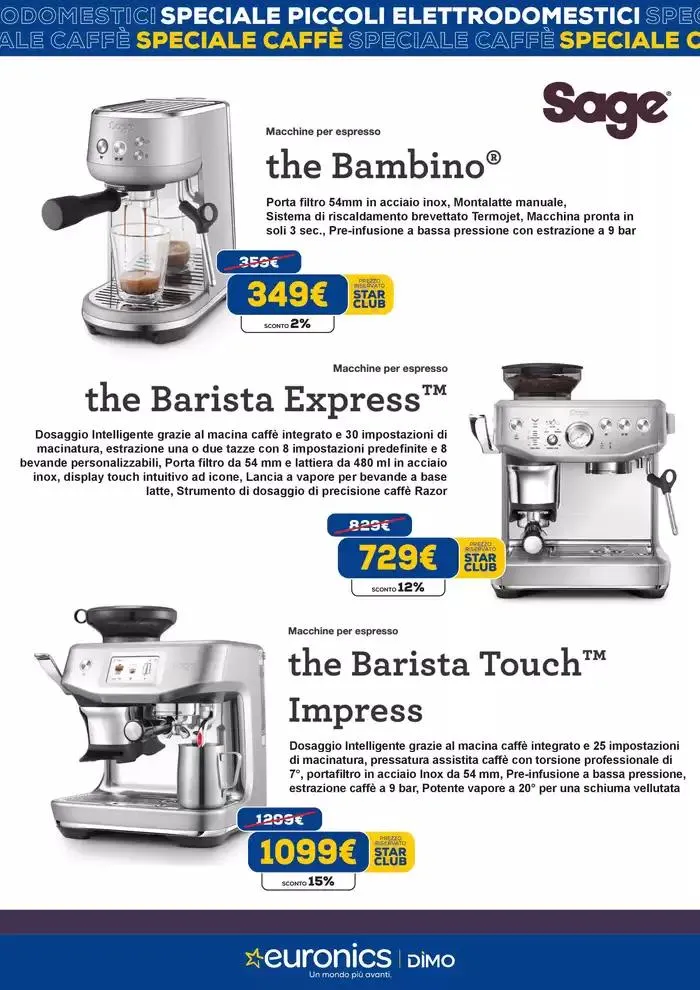 Speciale caffe piccoli elettrodomestici da 10 marzo a 23 marzo di 2025 - Pagina del volantino 4