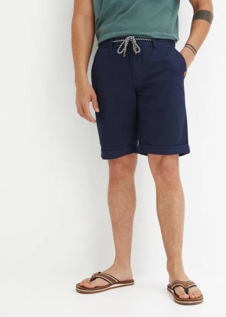 Bermuda chino con cordoncino, regular fit