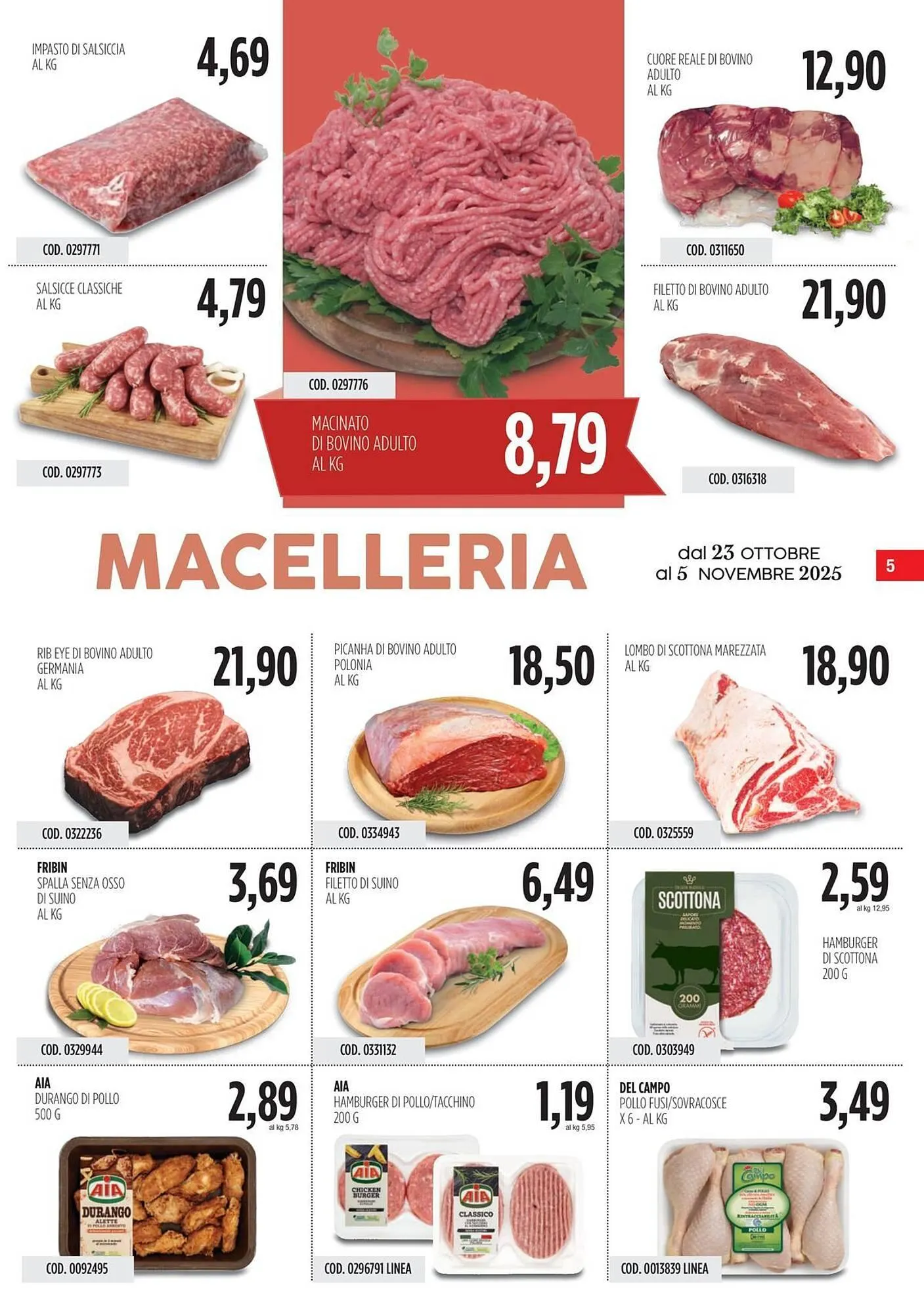 Volantino Carico Cash & Carry da 23 ottobre a 5 novembre di 2025 - Pagina del volantino 5