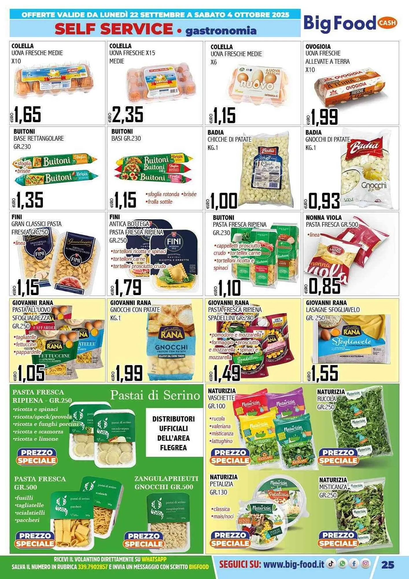 Volantino Big Food da 22 settembre a 4 ottobre di 2025 - Pagina del volantino 25