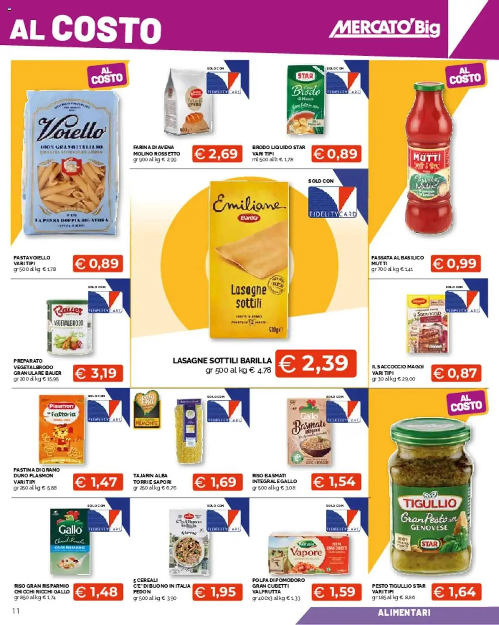 Volantino Mercatò Big da 10 marzo a 16 marzo di 2025 - Pagina del volantino 11