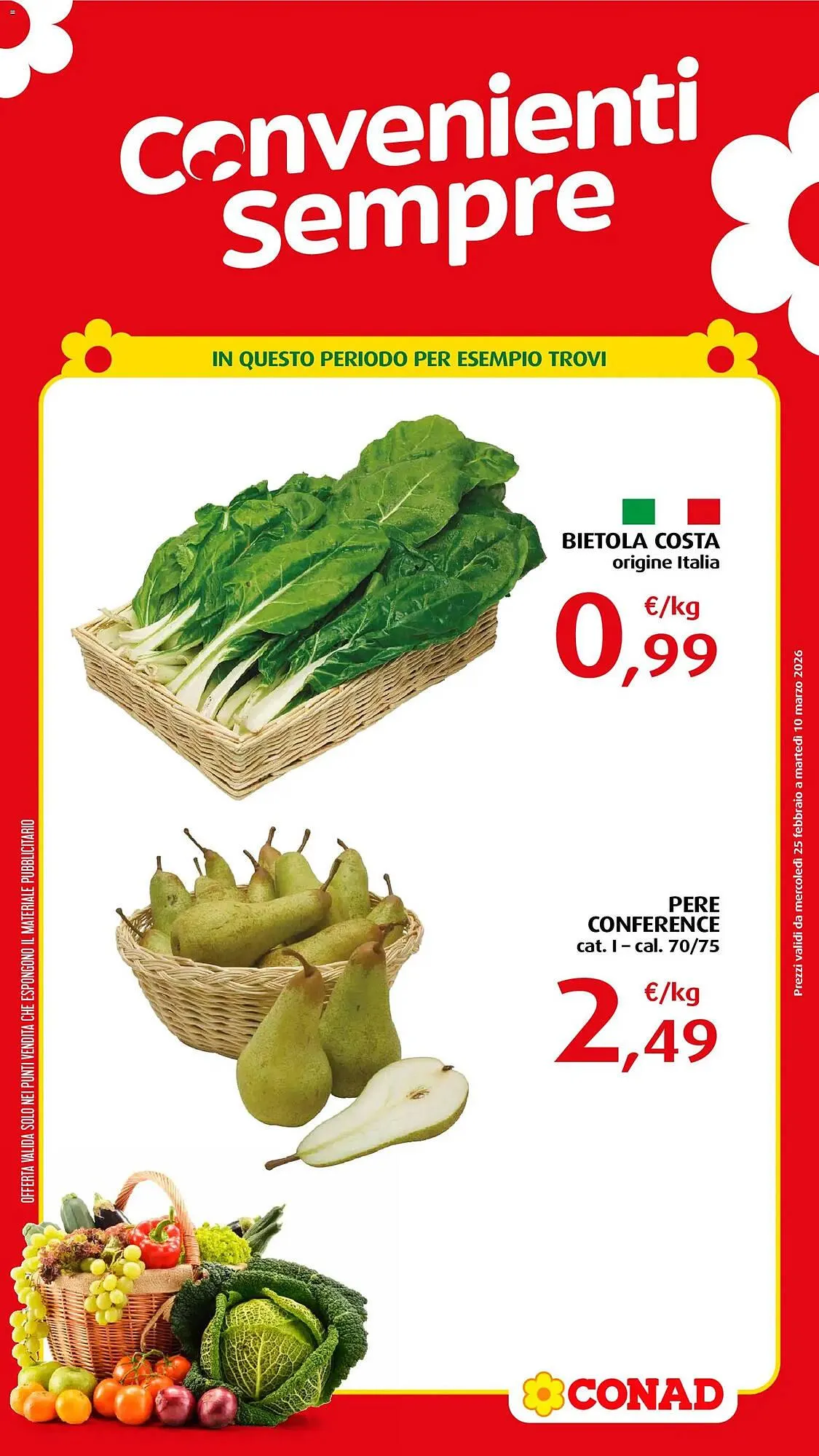 Volantino Conad da 25 febbraio a 10 marzo di 2026 - Pagina del volantino 2