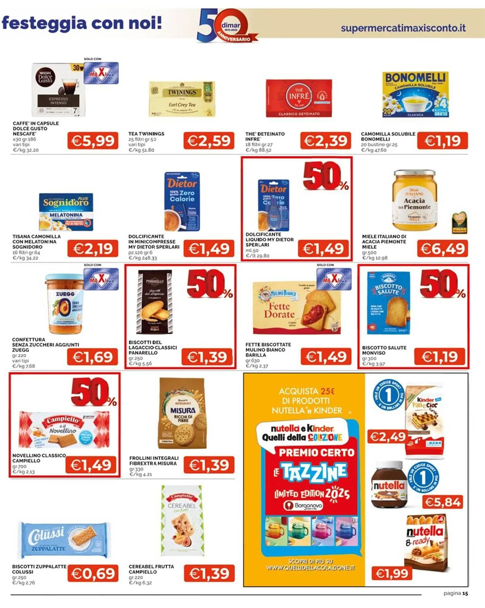 Volantino Maxisconto da 4 settembre a 17 settembre di 2025 - Pagina del volantino 15