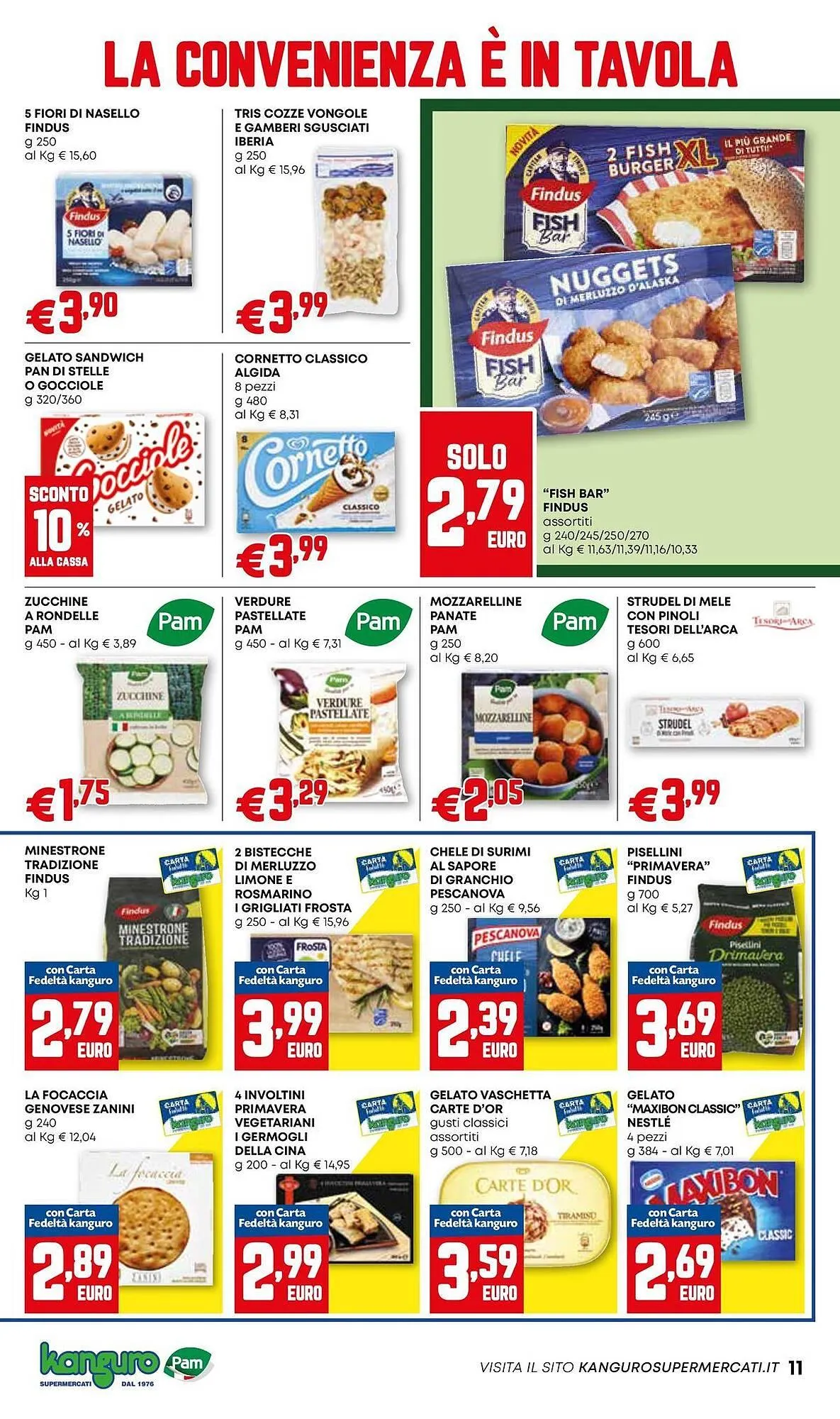 Volantino Kanguro da 25 settembre a 8 ottobre di 2025 - Pagina del volantino 11