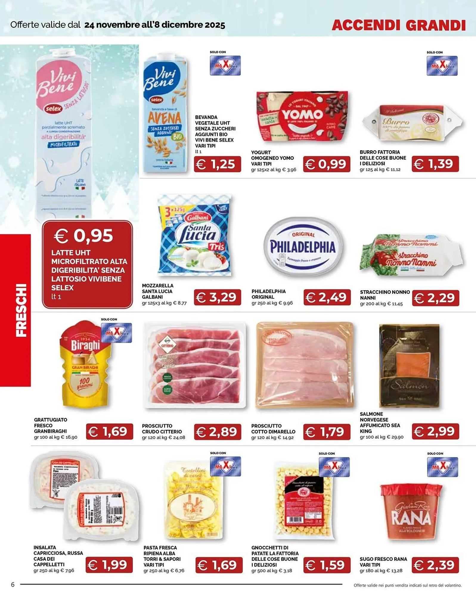 Volantino Maxisconto da 24 novembre a 8 dicembre di 2025 - Pagina del volantino 6