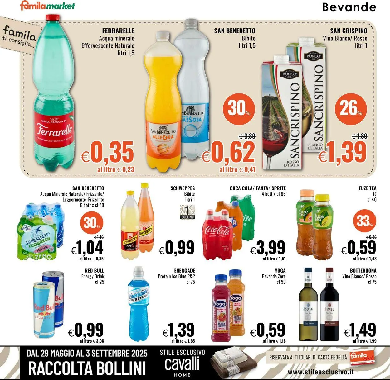 Famila Volantino attuale da 31 luglio a 20 agosto di 2025 - Pagina del volantino 14
