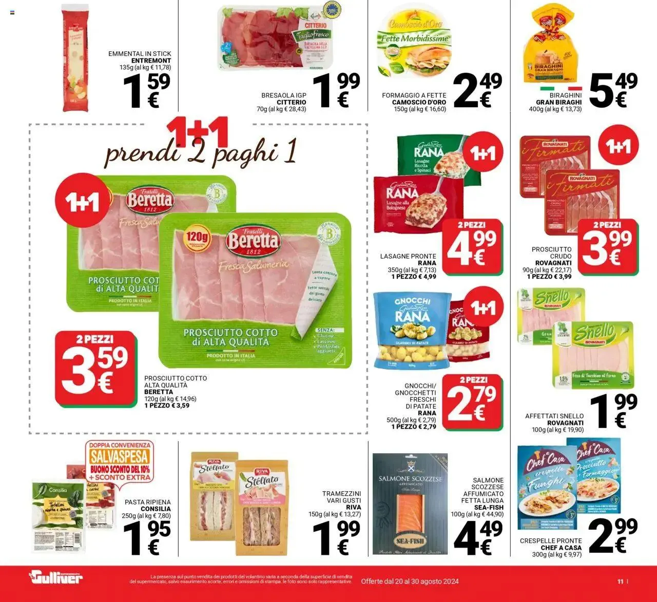 Volantino Gulliver da 20 agosto a 30 agosto di 2024 - Pagina del volantino 11