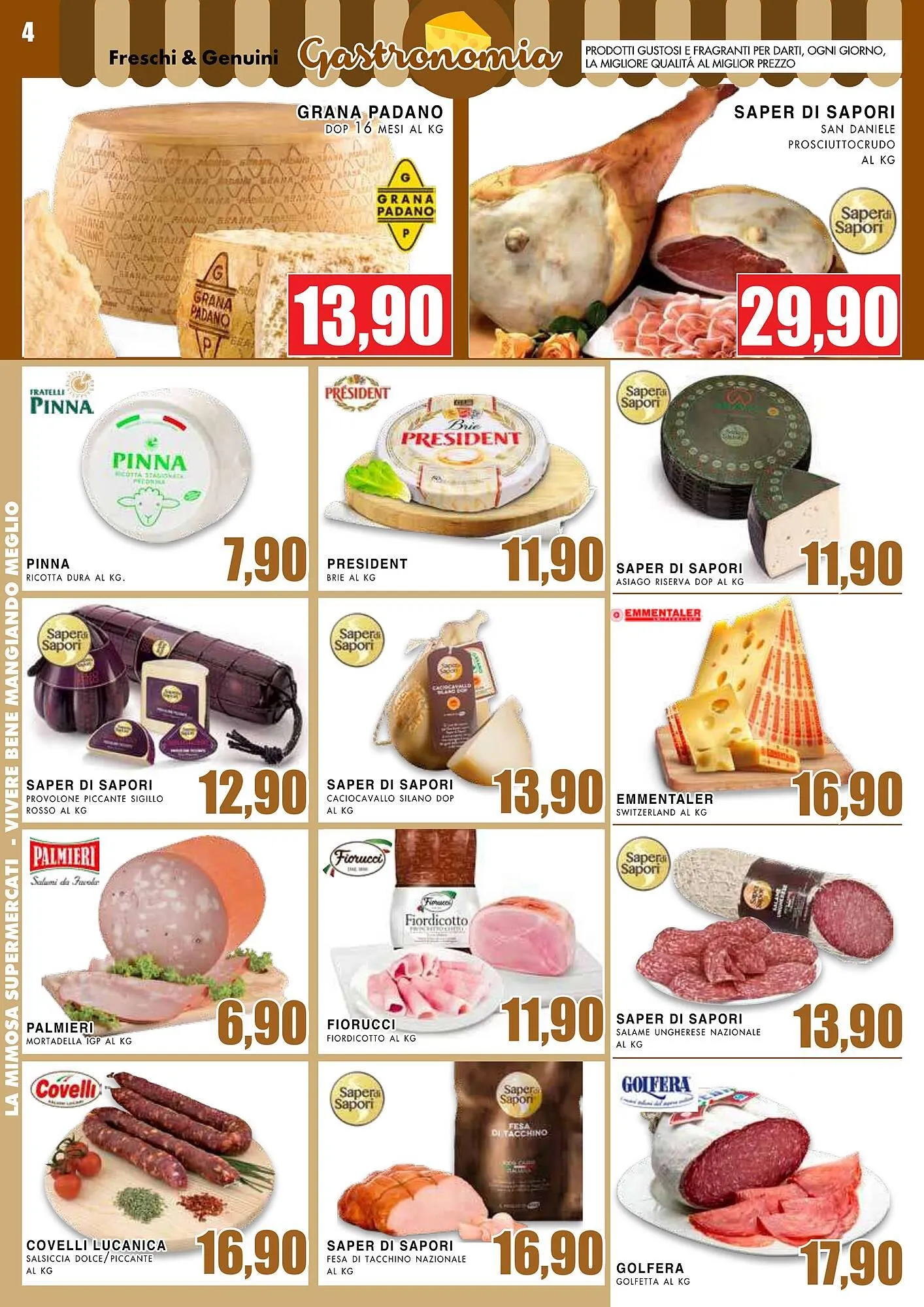 Volantino La Mimosa Supermercati da 3 novembre a 16 novembre di 2025 - Pagina del volantino 4