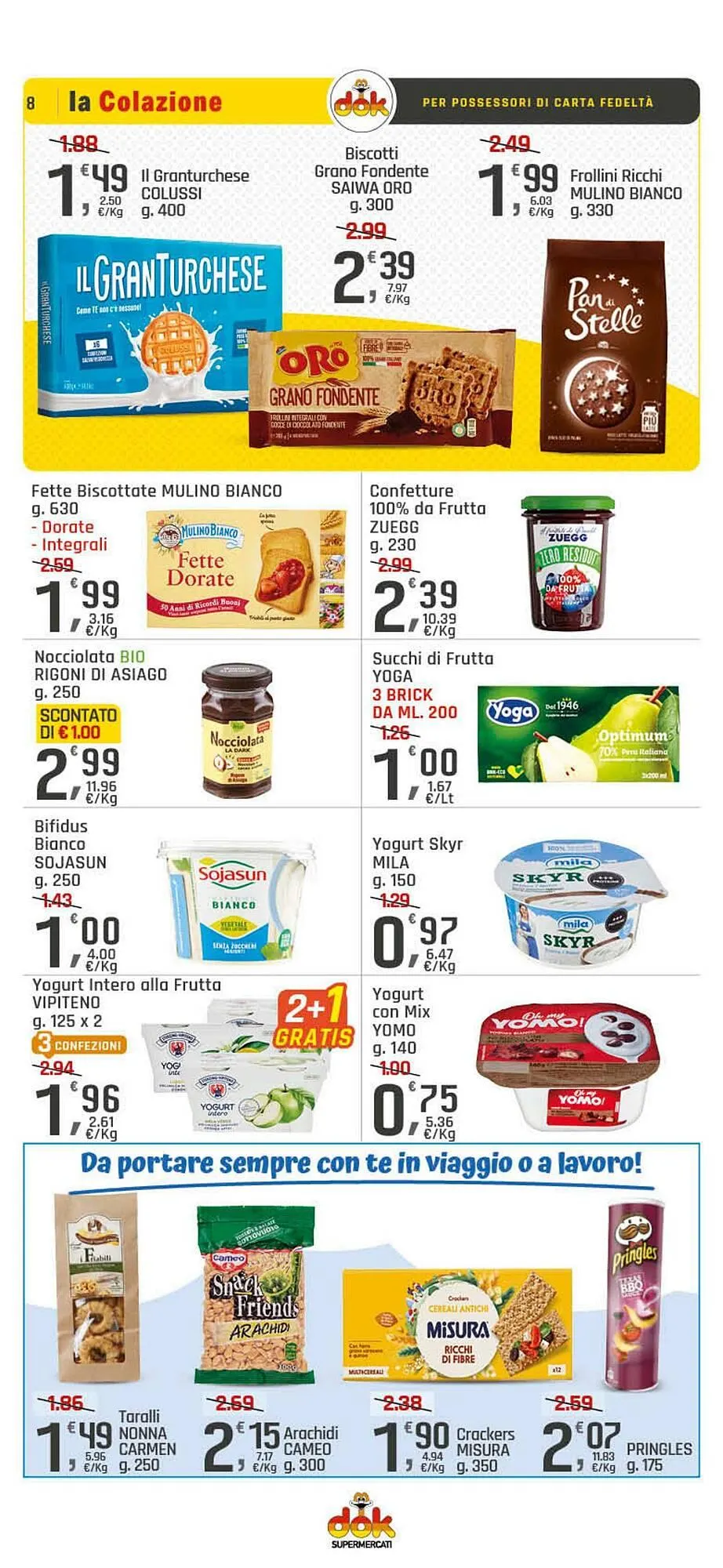 Volantino Supermercati Dok da 3 luglio a 12 luglio di 2025 - Pagina del volantino 8