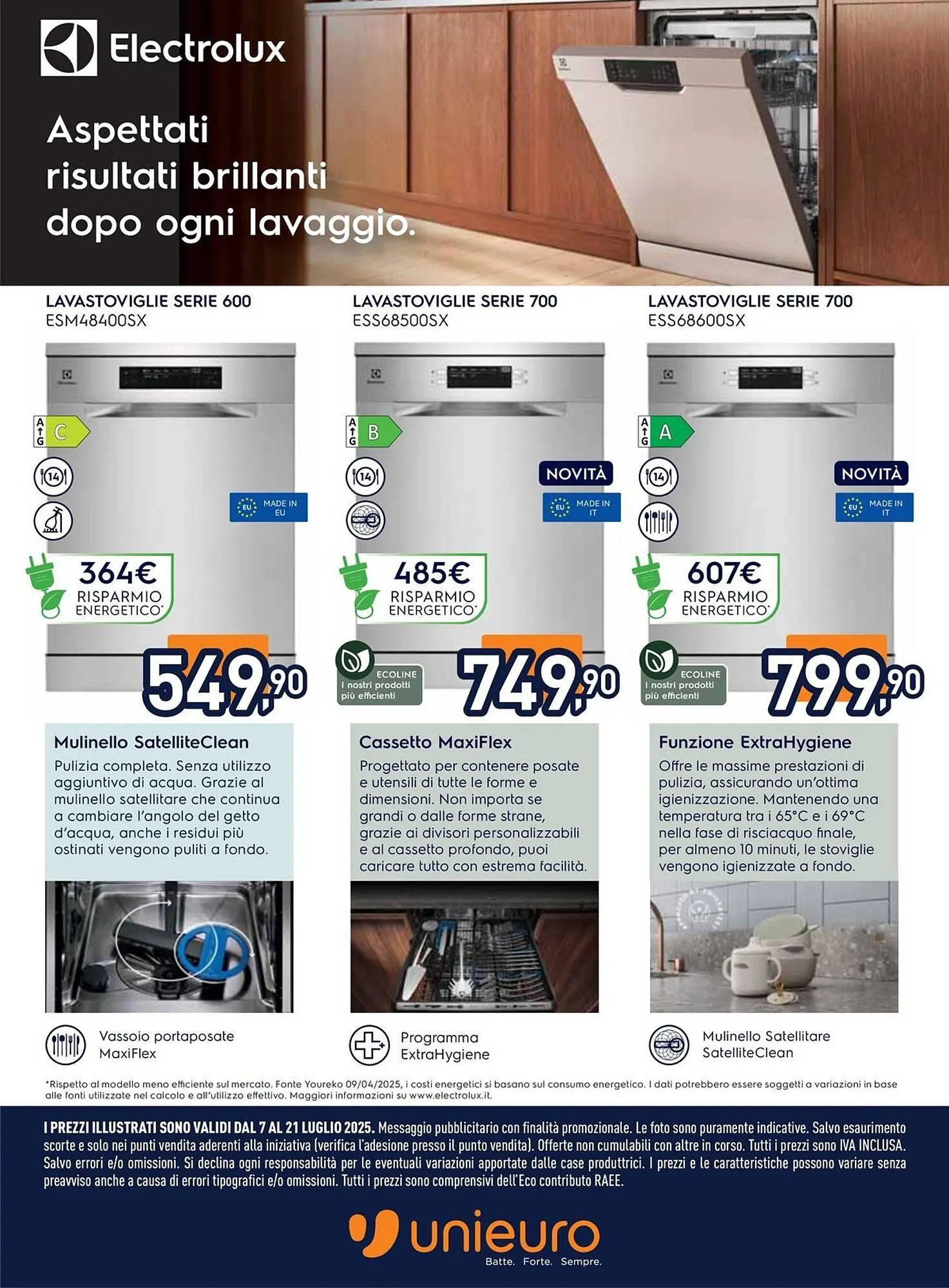 Volantino Unieuro da 7 luglio a 21 luglio di 2025 - Pagina del volantino 6