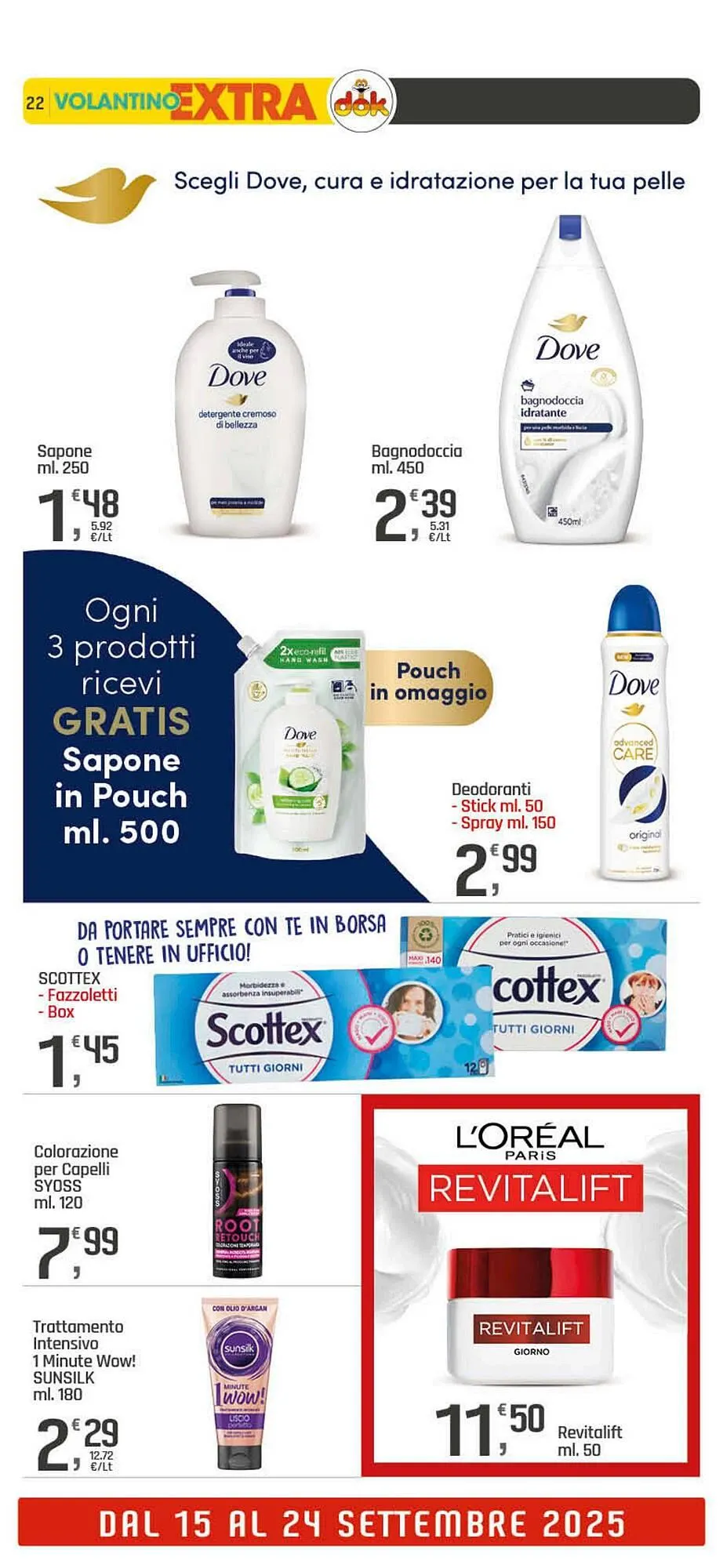 Volantino Supermercati Dok da 11 settembre a 24 settembre di 2025 - Pagina del volantino 22