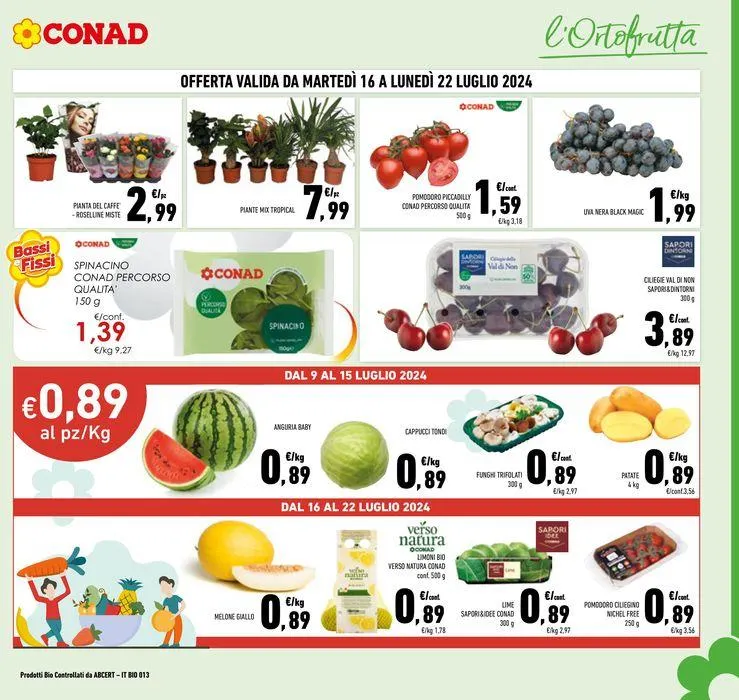 Prezzi a pezzi da 9 luglio a 22 luglio di 2024 - Pagina del volantino 3