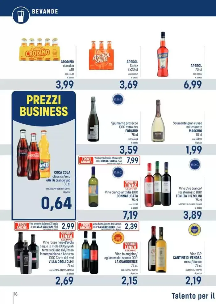 Catalogo Talento da 3 marzo a 16 marzo di 2025 - Pagina del volantino 18