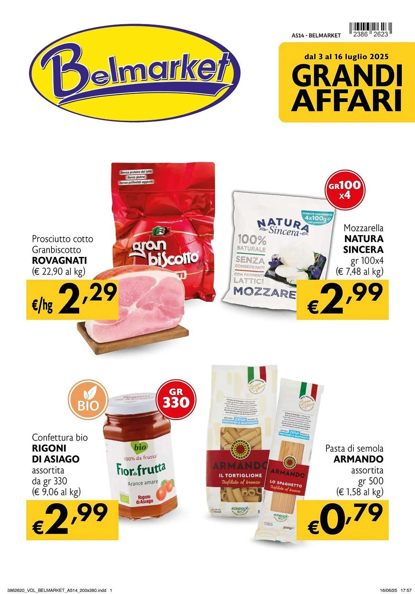 Volantino Belmarket - 1